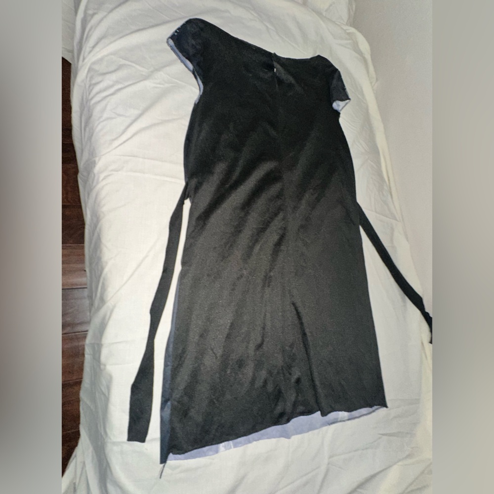 Women’s Skeleton Dress - Black and White - Picture 9 of 15